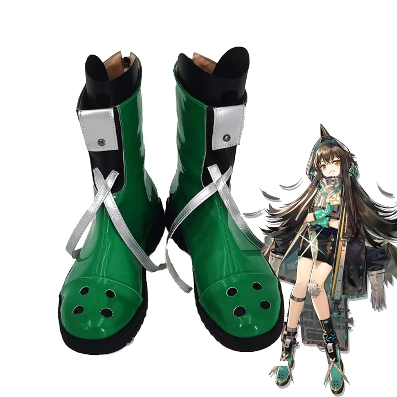 

Anime Cos Arknights Kafka Cosplay Costumes Shoes Boots Halloween Party Props Custom Made