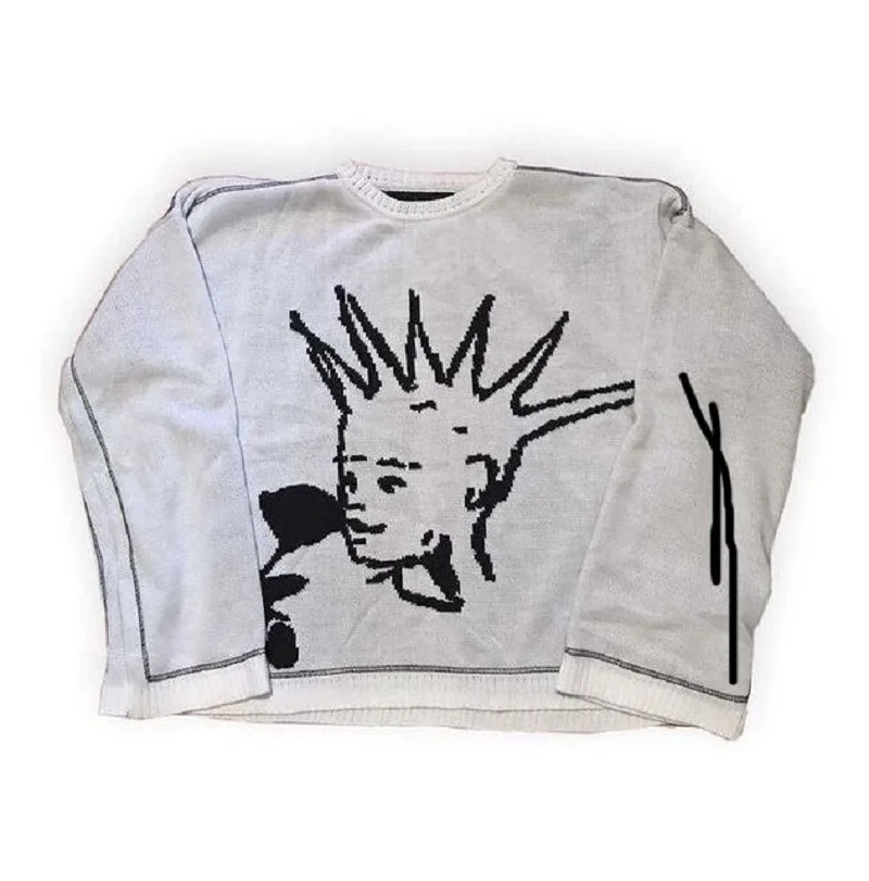 

Свитер в ленивом стиле с круглым вырезом, пуловер для женщин, верхняя одежда на осень и зиму, свободный и повседневный дизайн в Корейском стиле, нишевая вязка