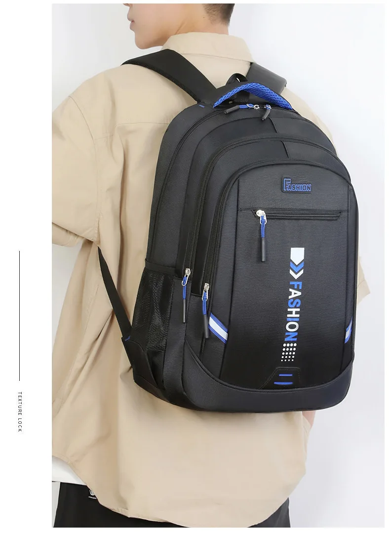 Multi Schichten verdicken Rucksack trendige Student Schultasche Reiserucksack koreanische Version Unisex Business Casual Laptop Paket – Detail 20