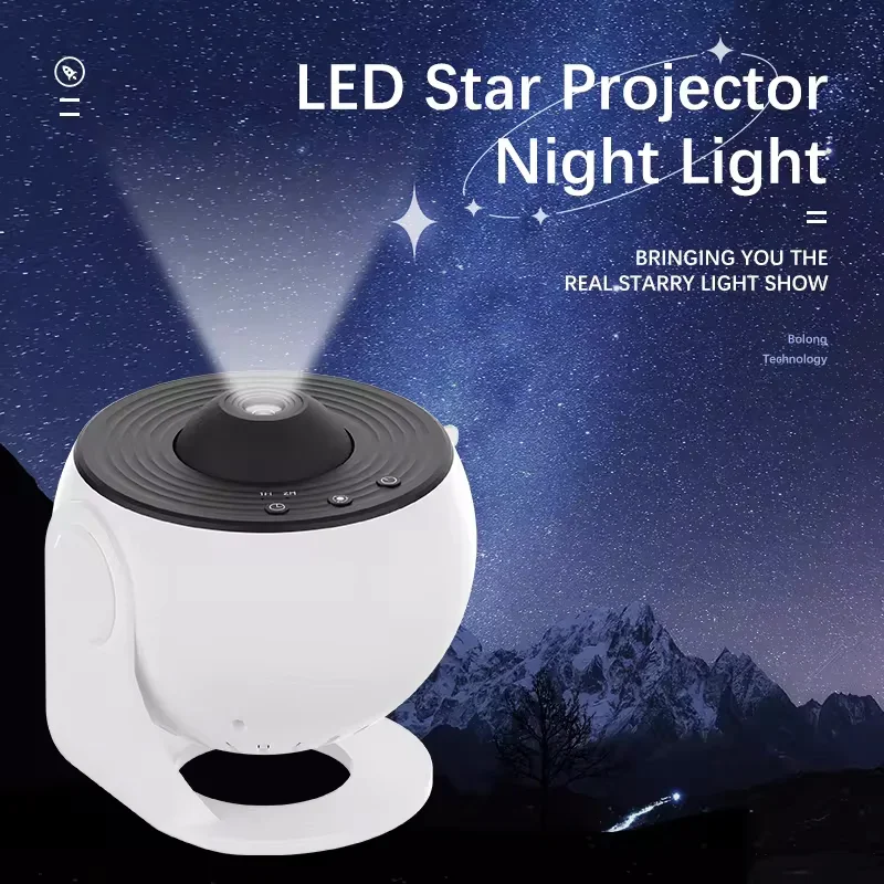 Description Picture 5 of itemNew Arrival Led Planetarium Night Light 360 Degrees Rotation Star Projector 13 In 1 Desk Projection Lamp