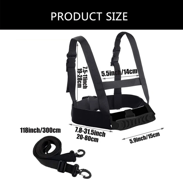 1PCS Kids Ski Training Harness Skiing Trainer Speed Control Teaching Snowboard Safety Belt for Beginner Toddler Skiing Harness 3