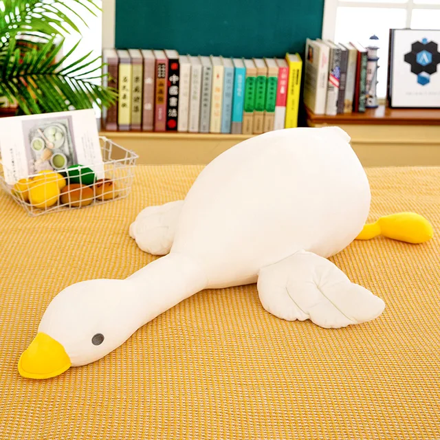 140cm Kawaii plushie Goose Cute Soft Toys Giant stuffed animal My melody Big Plush Squishmallow Room decor Pillow hugs Gifts