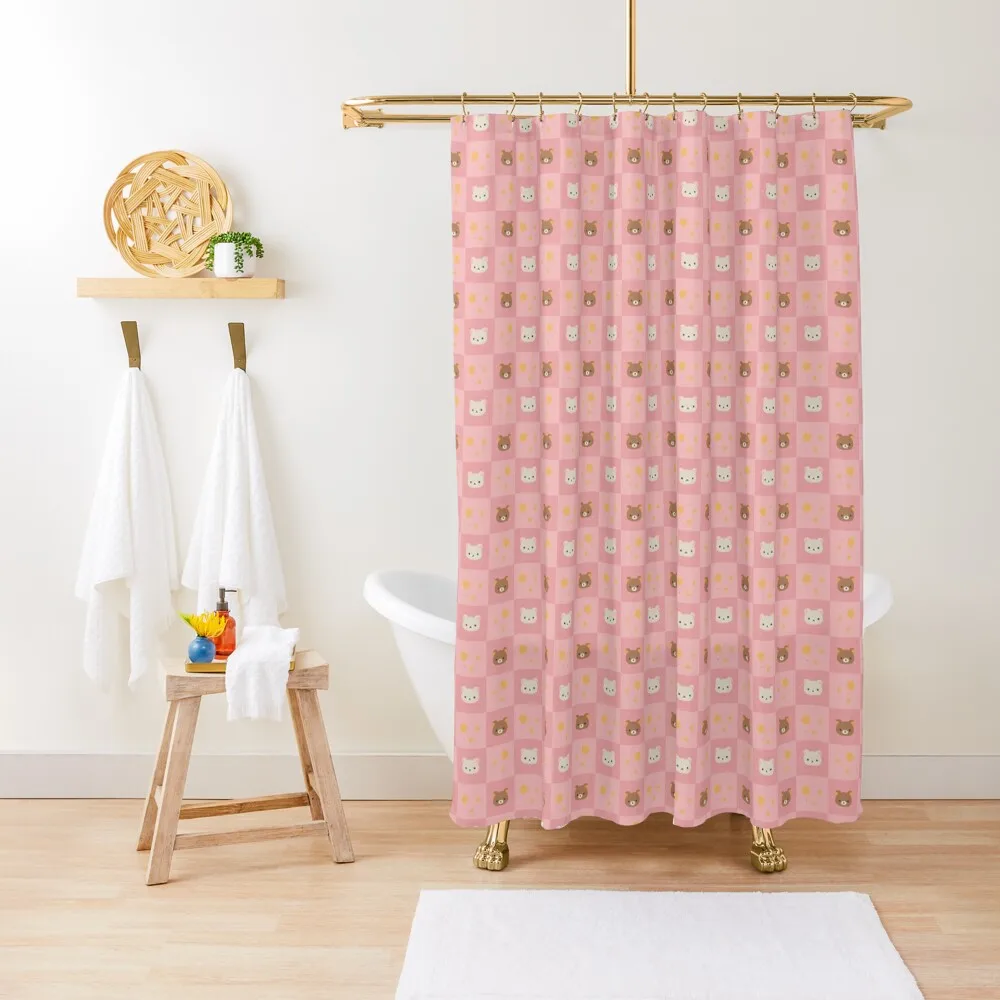 Korilakkuma Sztár mintás zuhany Függöny zuhany curtains számára Fürdőszoba