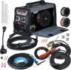 Welding Machine 205 Amp MIG/TIG-Torch/Stick Arc Combo Welder, Weld Aluminum(MIG) 110/230V Dual Voltage Welding New 1