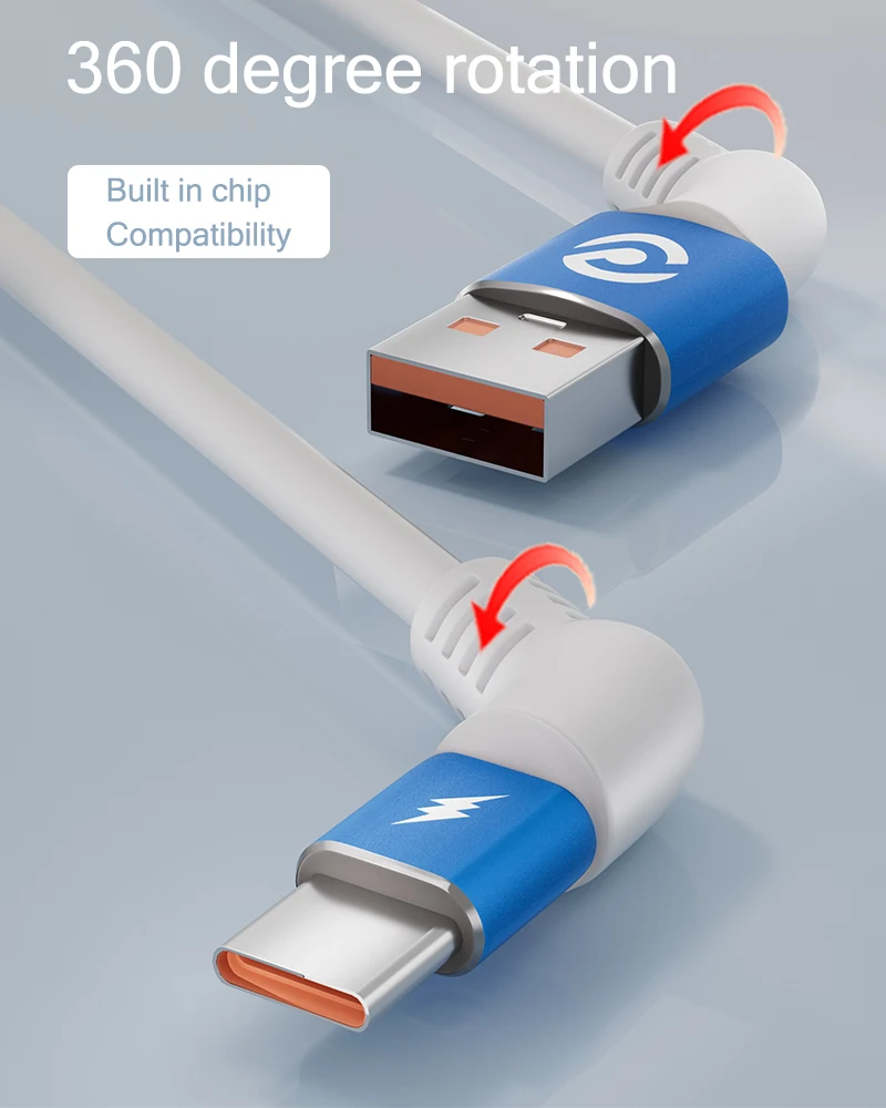 COMNEN USB-A auf Typ-C Ladekabel Typ-C auf Typ-C PD 60W QC 3.0 Schnellladekabel iPhone Android Huawei Samsung Gamepad – Detail 3