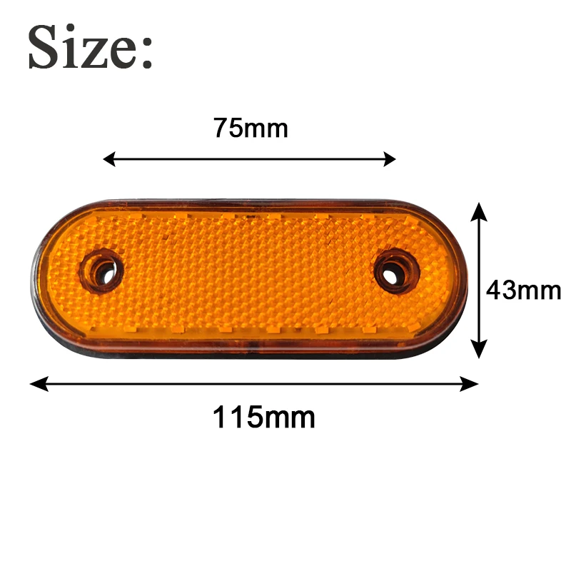 20LED Amber Side Marker Light 24V LED Rear Clearance Lamp Caravan Tail Lights For Truck RV Trailer Lorry Pickup Boats 10x led tail lights led marker lights