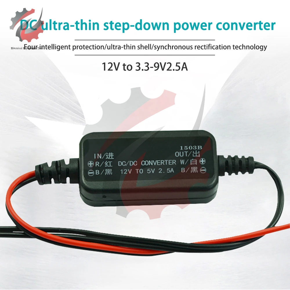 Description Picture 2 of itemDC-DC Step Down Module 12V to 3.3V 4.2V 5V 6V 7.5V 2.5A Non-Isolated Buck Converter Power Supply Transformer With Protection
