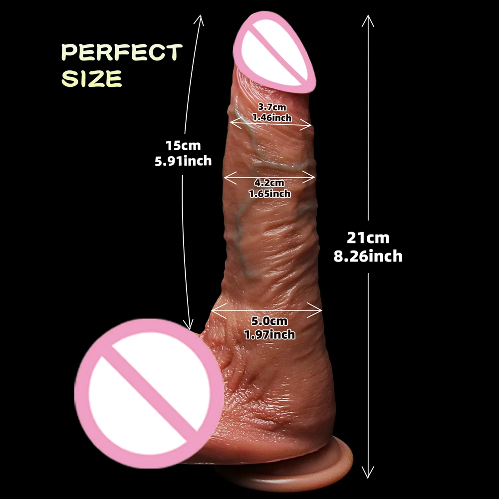 Sex Toys Thrusting Dildo Vibrator 3 in1 Heated Realistic Dildo with 360&deg; Rotation for Clit G Spot Anus Vagina Orgasm Stimulation sex toys