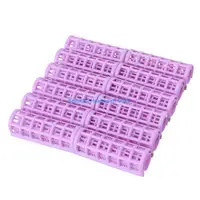 F1FF 12pcs DIY Salon coiffure currlers Roulers Tool Soft Smold Small Hairdressing Tools Nouveau 1