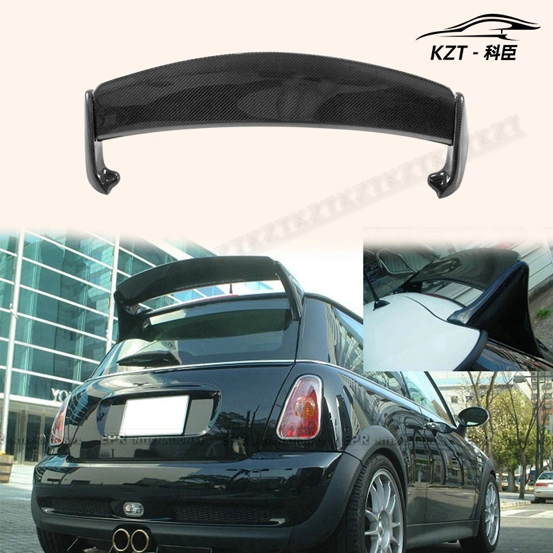 

For Mini R50 R53 Mini Cooper AQR Type rear spoiler Carbon Fiber