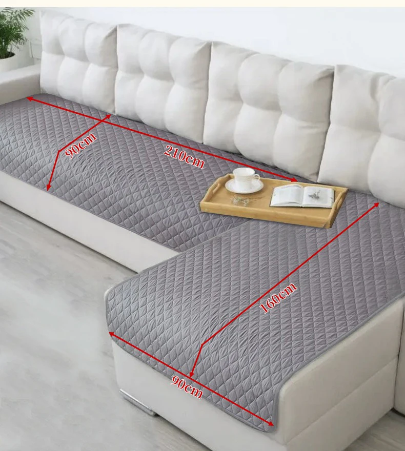 Wasserdichter Haustier-Sofabezug Waschbarer Möbelschutz für Hunde Katzen Kinder Universeller Couch-Kissenbezug Wohnzimmer Heimdekoration – Detail 7