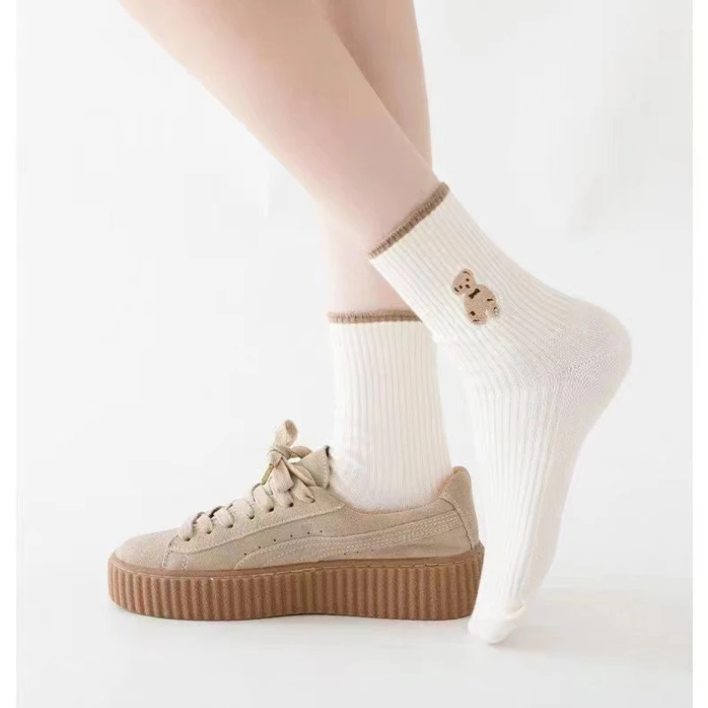Kawaii Bear Cotton Socks 6