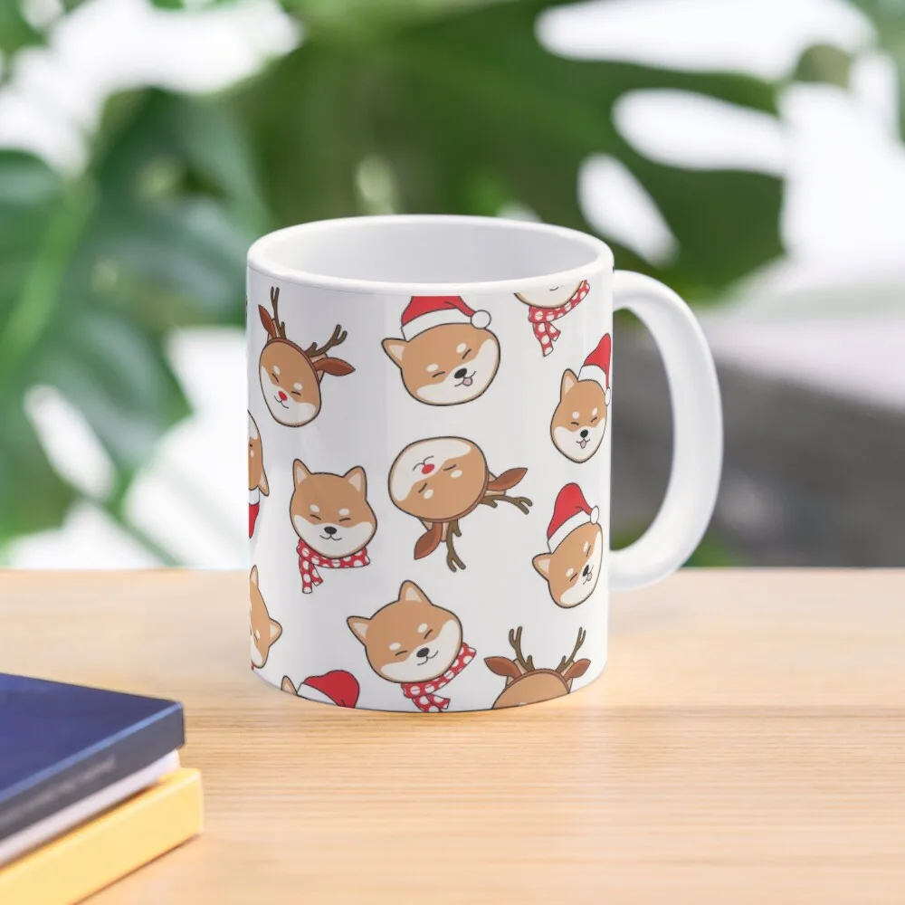 

Christmas Shiba Inu Coffee Mug Anime Cups Cups Ceramic Cups For Tea Mug