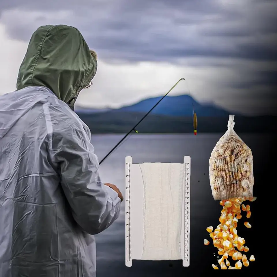 Ricarica Rete PVA Da 20 Metri X 36 Mm Per Pesca Alla Carpa – Si Scioglie In 45 Secondi, Adatta A Imbuti E Stantuffi, Tek-Gr - 4
