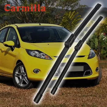 Carmilla Car Front Wiper Blades for Ford Fiesta MK7 2009 2010 2011 2012 2013 2014 Window Windshield Windscreen Wipers 26"16"