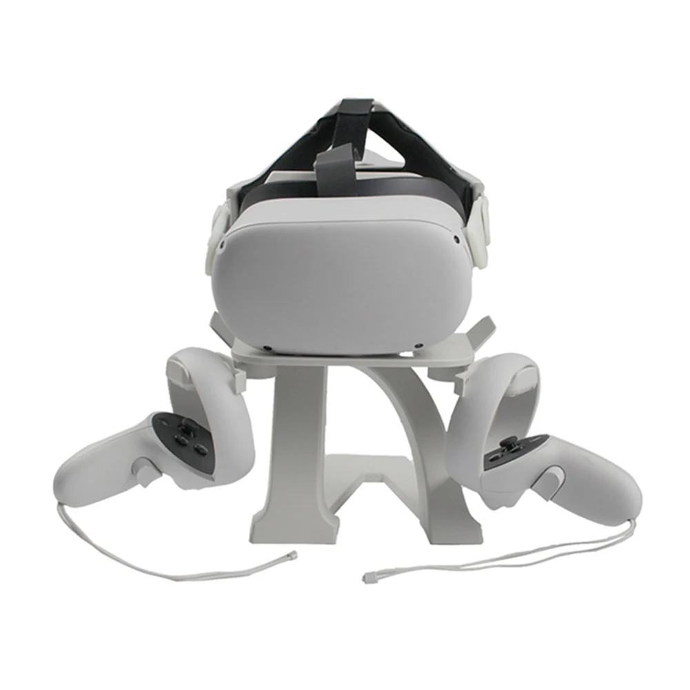 VR Display Stand For Oculus Quest 2 VR Headset Display Storage Holder Game Controller Mount Station For Oculus Series