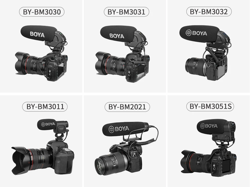 usb microphone BOYA Professional Supercardioid Condenser Camera Shotgun Mini Microphone for PC iPhone Smartphone DSLR Nikon Canon Photography dynamic microphone