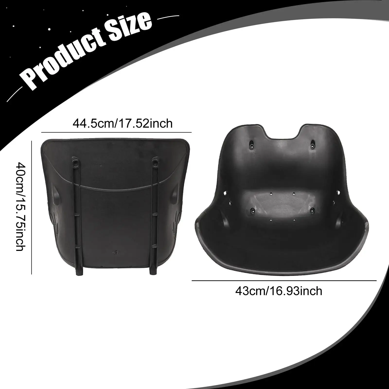 Go Kart Seat Elegant Comfortable Replacement Saddle Drift Cart Seat for UTV Off Road Vehicle Drift Four Wheel Motorcycle