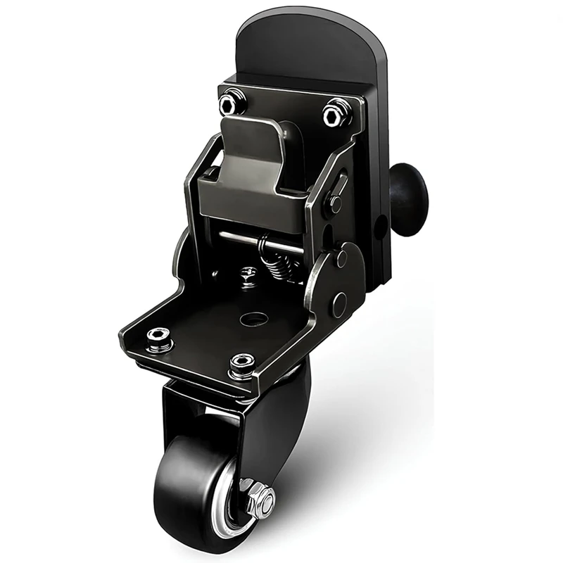 Packout Caster Wheel Kit for Milwaukee Packout Rolling Tool Box Steel Construction Front Swivel Wheels Accessories