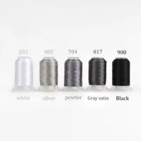 63 Brother Colors Polyester Embroidery Thread Set 500M (550Y) Each – Premium Threads for Brother Babylock Janome Singer Home Machines - Image 3