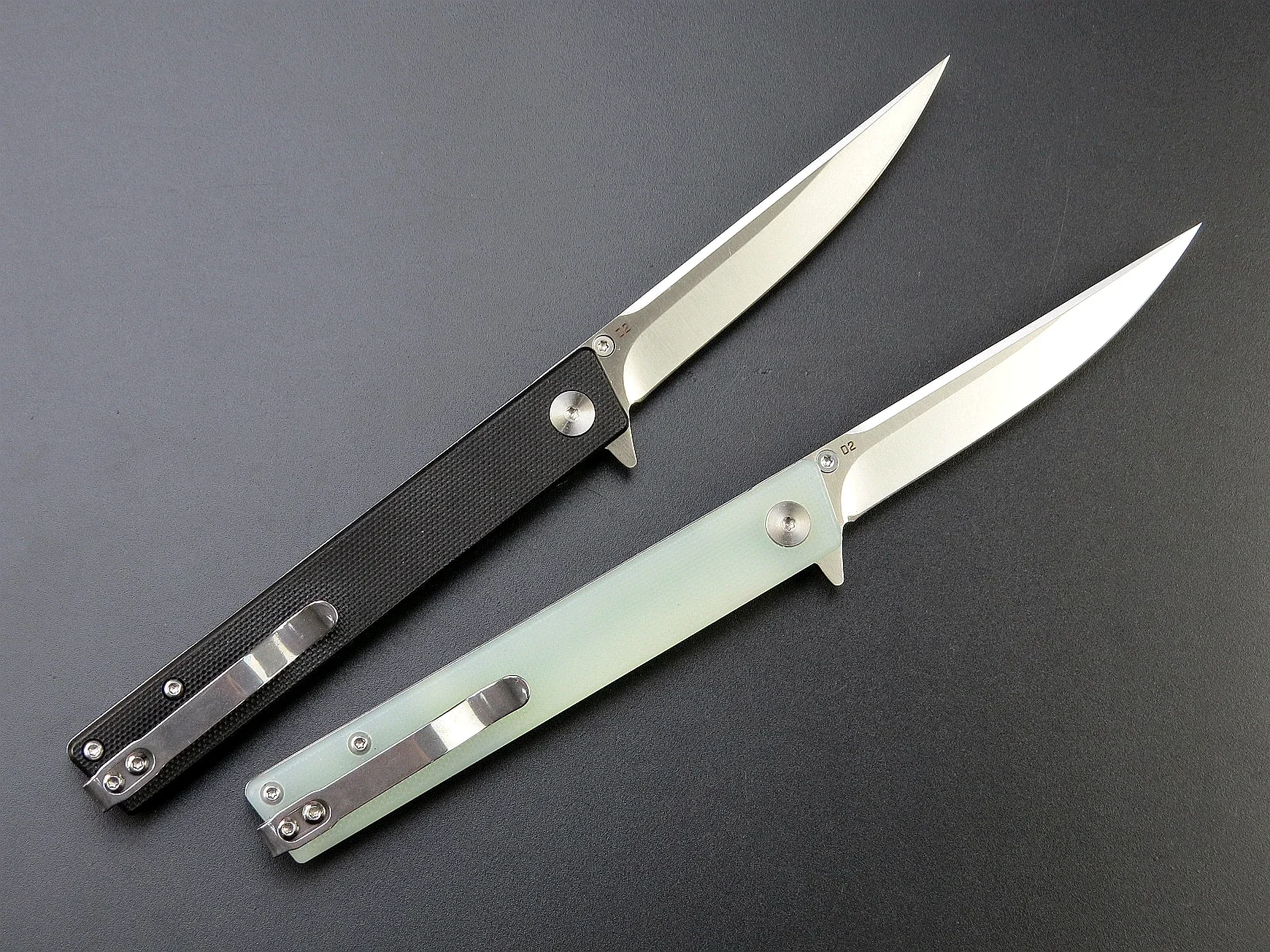 ST6 Folding Pocket Knife D2 Steel Blade G10/ Micarta Handle Tool for Outdoor fishing Hiking Survival EDC Collection 2