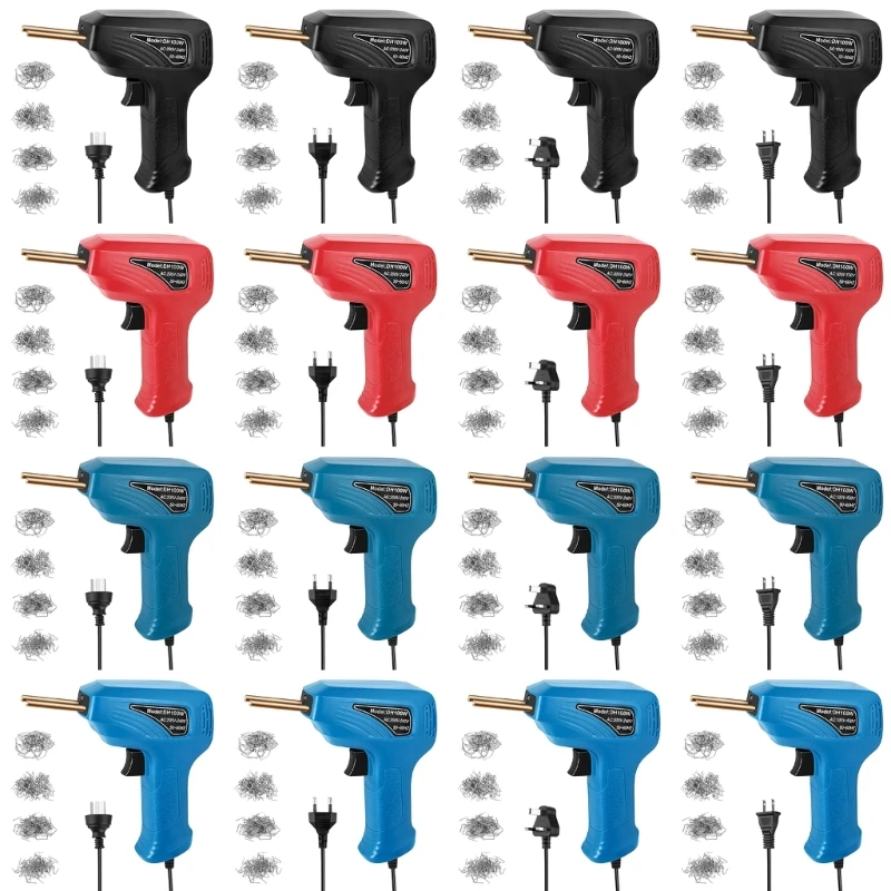 

69HF Hot Stapler Plastic Welding Machine Bumper Repair Kit Soldering Iron For Plastic