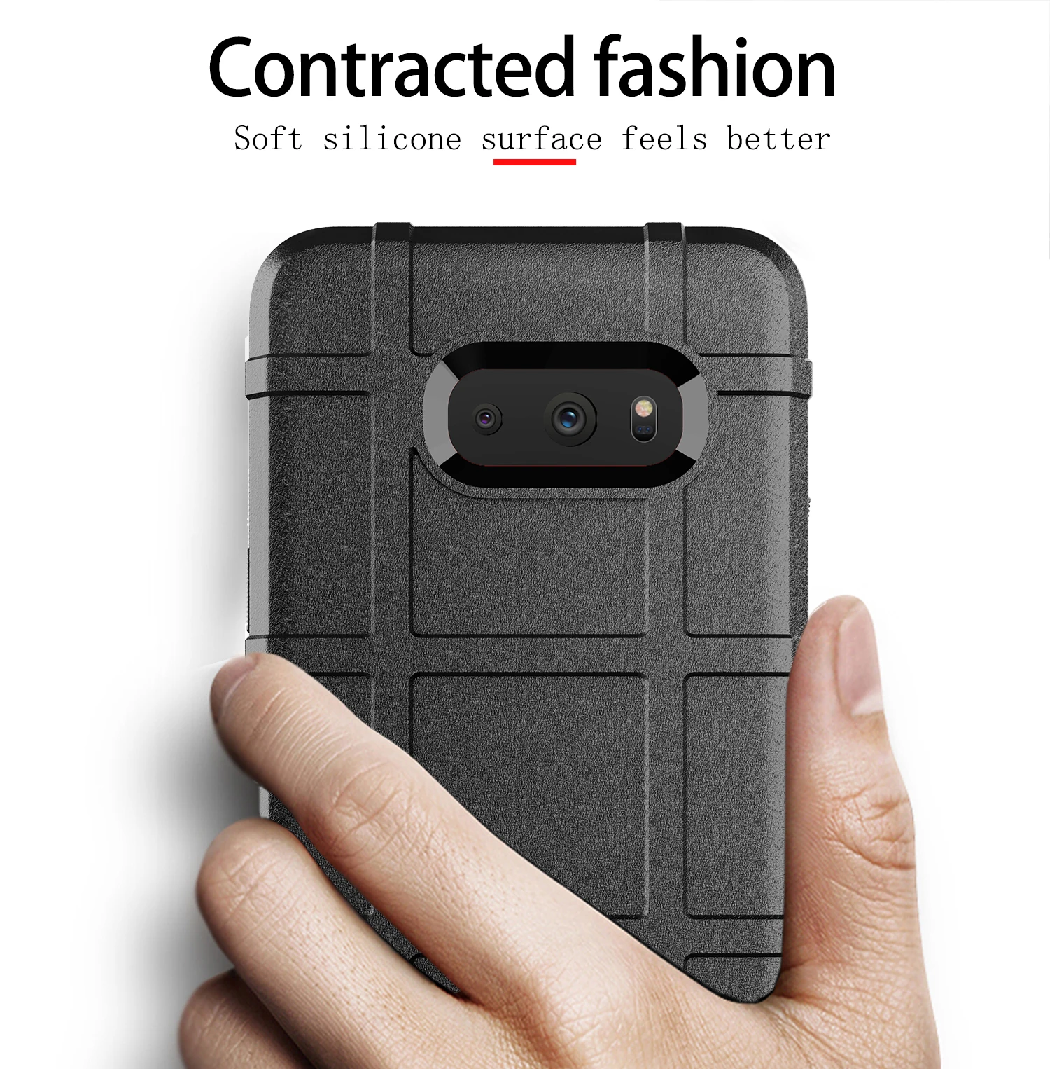 ShockProof Shield Matte Silicone Armor Phone Case