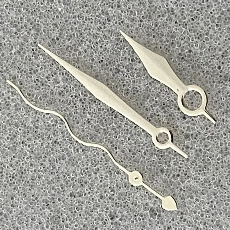 NH35 Hands Curly Ripple Hands Gold Rose Silver No Luminous Watch Needle Suitable For NH35 NH36 4R 7S Movement