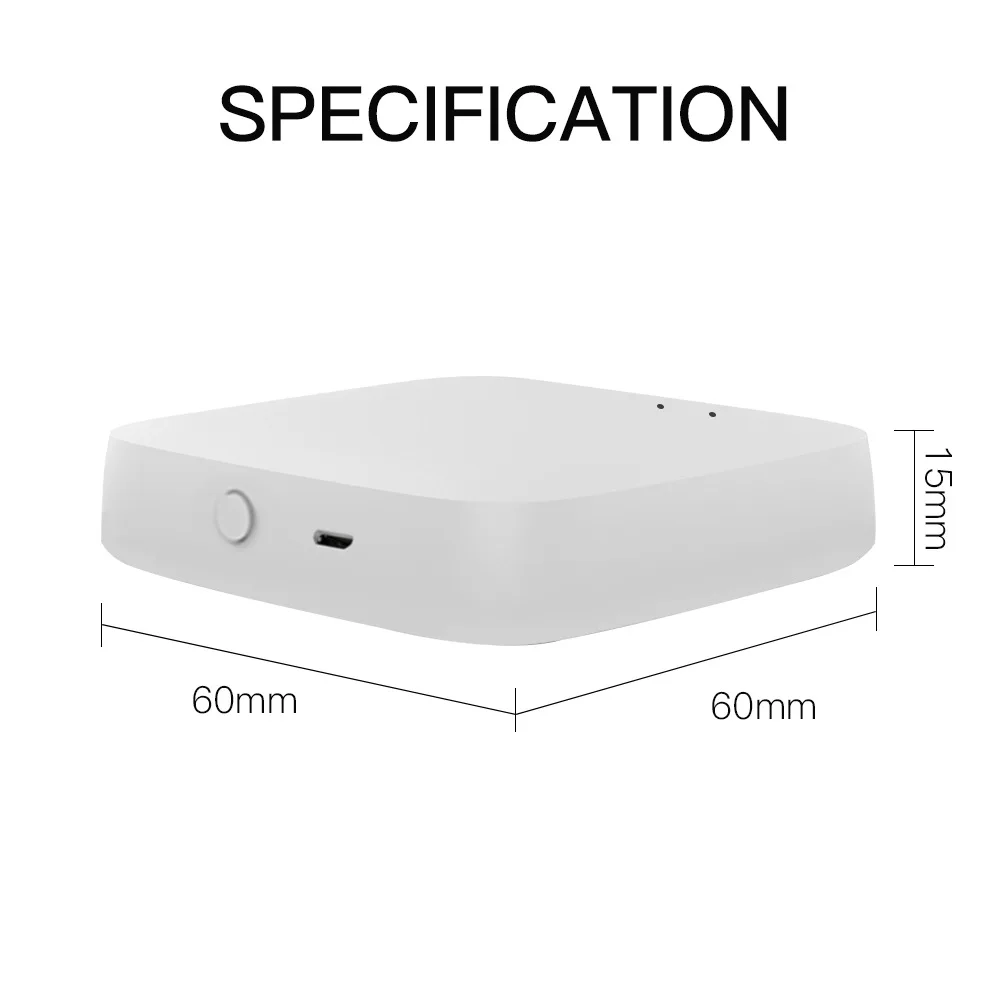 

Smart Bluetooth ZigBee Multi-Mode Gateway Remote App Control Mini Wireless Hub Gateway Central Control