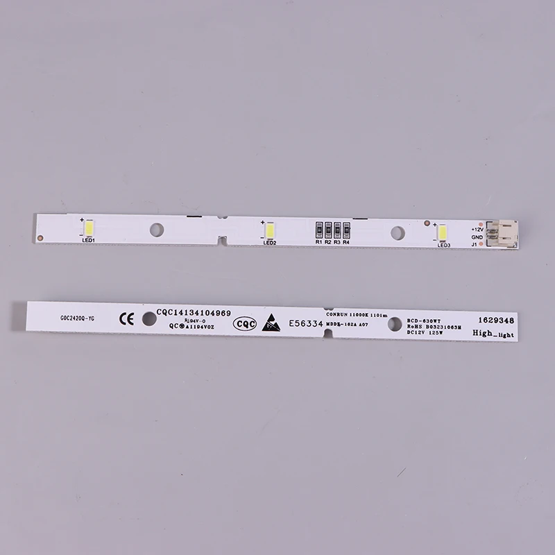 DIY Accessories Freezer Refrigerator LED Strip Light Bar For E349766 MDDZ-162A 1629348 DC12V 1.25W HCDM415LC 1/3PCS