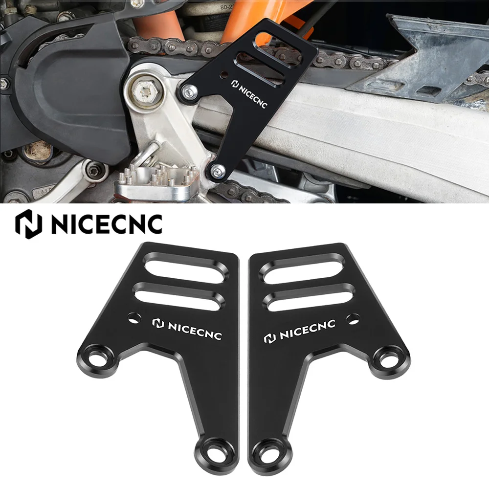 Für KTM 690 Enduro/SMC/R 2008–2024 Husqvarna 701 Enduro SM Supermoto 16–2024 Fersenschutz-Abdeckungsschutz, racklose Taschenhalterungen