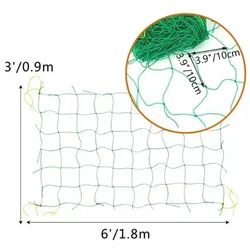 Versatile Nylon Trellis Netting for Climbing Plants and Vegetables (1pc)