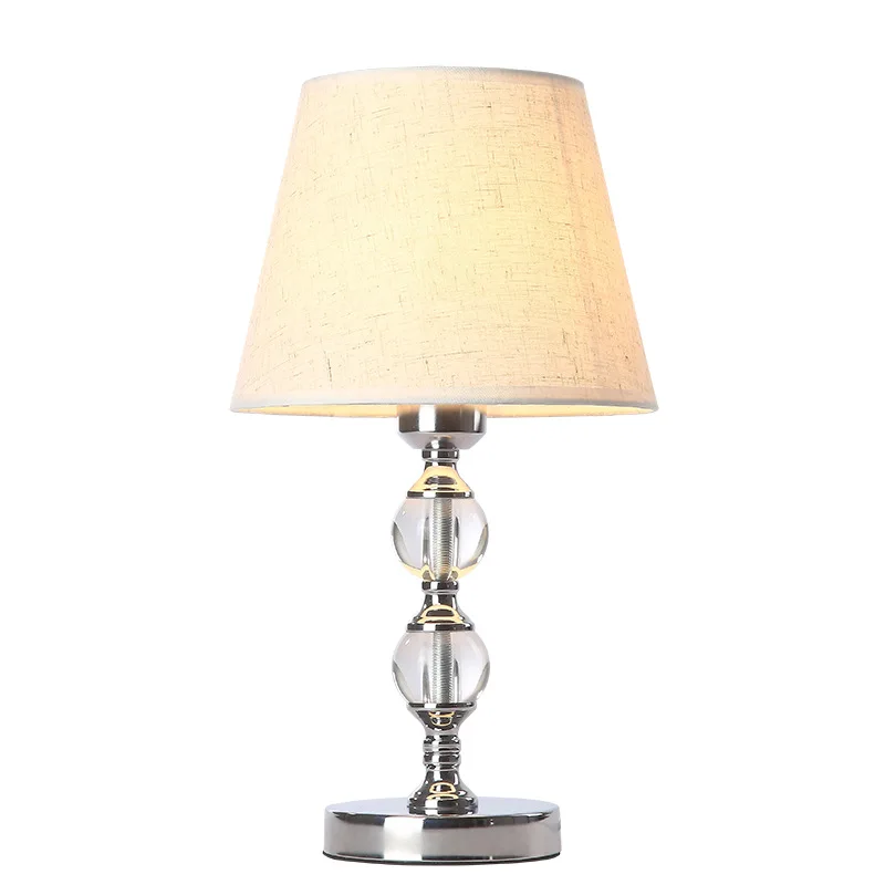 

Luxury Gold Metal Lamp Home Decor Vintage Modern Nordic Reading Bed Side Led Desk Lamp Crystal Table Lamp led 110V 220V