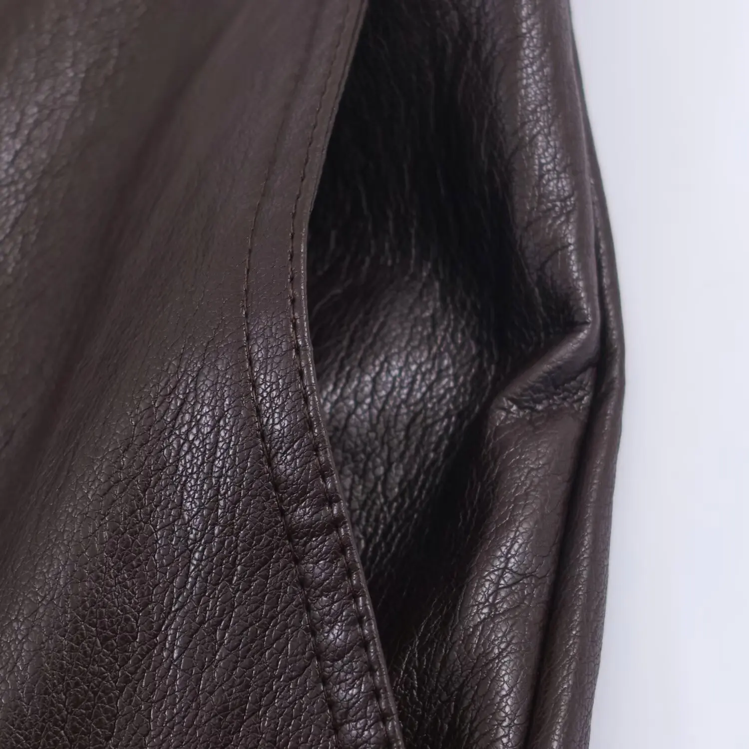 Women Autumn Winter Artificial Leather Straight Leg Pants Female Commut Casual High Waistband With Pocket Slim Fit Long Trousers