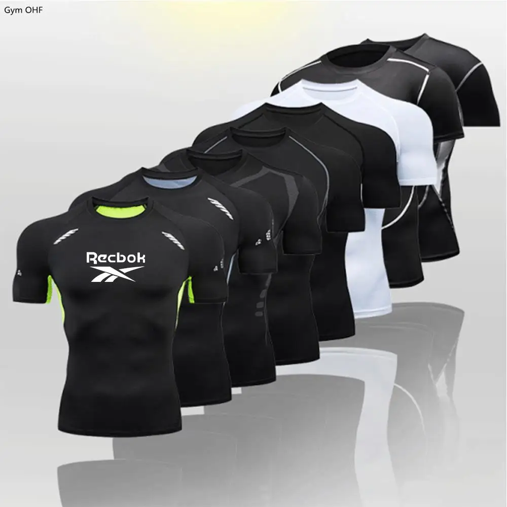T Shirts Men Sport Running Long Sleeve