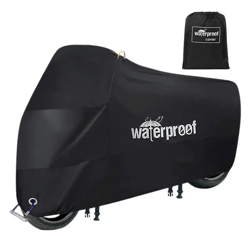 

Водонепроницаемый чехол для мотоцикла с регулируемыми эластичными ремешками и защитой от УФ-излучения