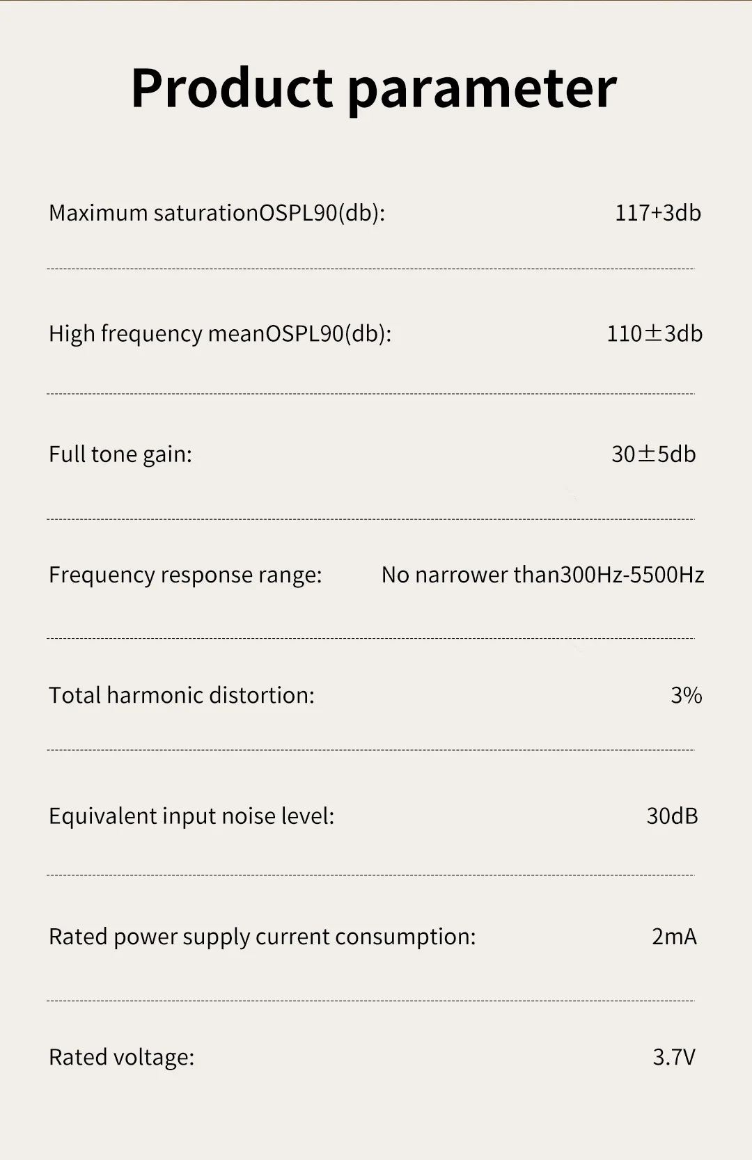 Ric Hearing Aids Rechargeable High Quality Mini Adjustable Wireless Headphones 2