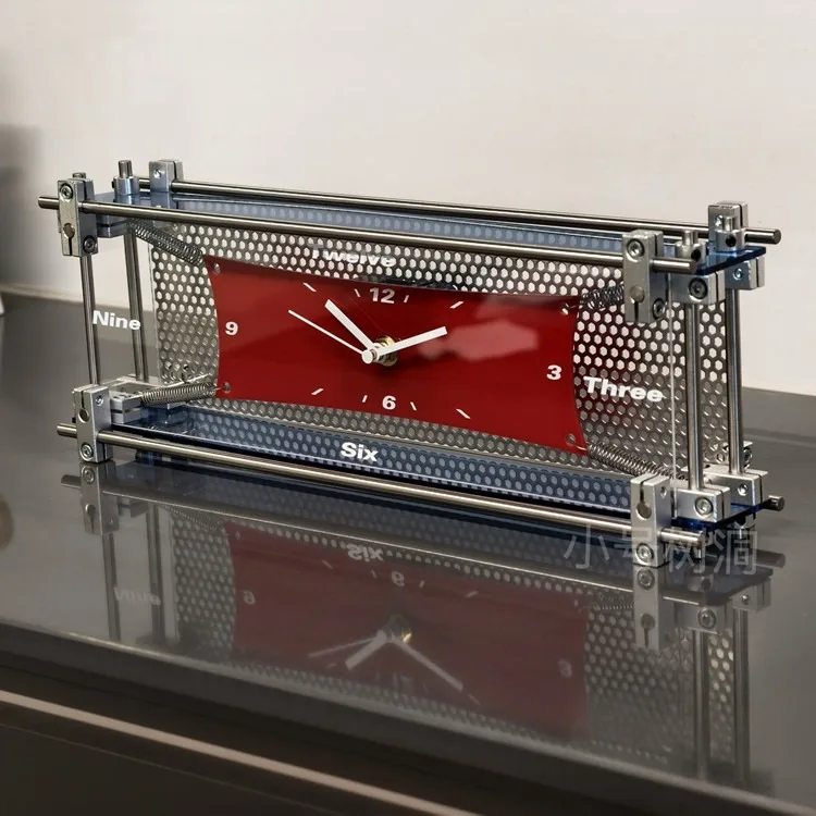 Contemporary Industrial Analog Desk Clock 12 Sdc60680566f94867a7a616af018e750bj