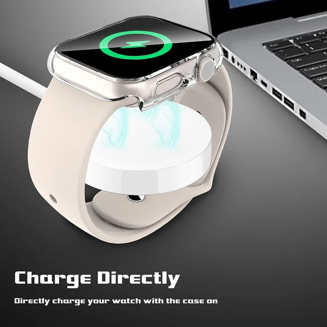 내 애플 워치를 위한 내구성 있고 세련된 보호: HUBANDE의 PC 범퍼 스크린 보호대 케이스