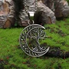 Celtic Moon Tree of Life Pendant Necklace 4