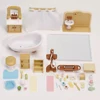 Dollhouse Miniature Accessories 1/12 Forest Family Home Furniture Collection Set Kitchen Cooking Pots For Children Girls Gift 2