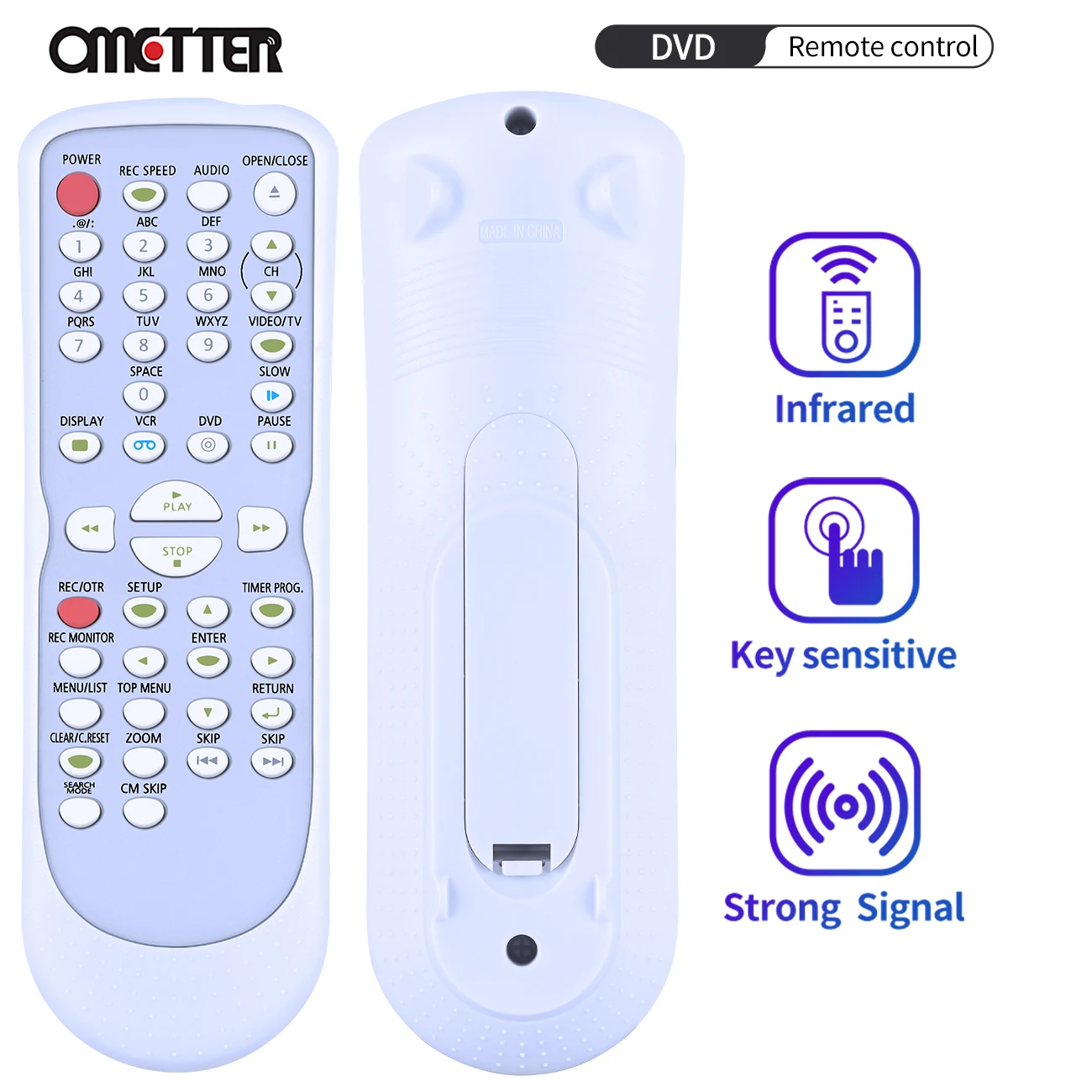 

New NB108 Remote Control For Sylvania Funai EMERSON DVD VCR Combo CWR20V4 DVR90VE EDVR95E EWR10V4 EWR20V4 REWR20V4