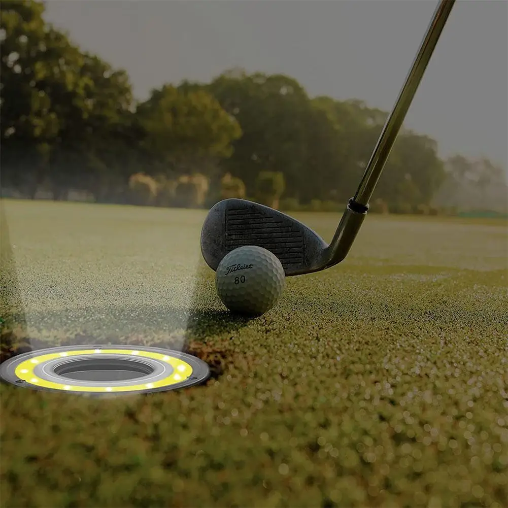 

Glow Glowing Golf Hole Lights 3 Modes Luminous Led For Golf Hole Night Light Up Golf Long Lasting Bright Night Sports C5c5