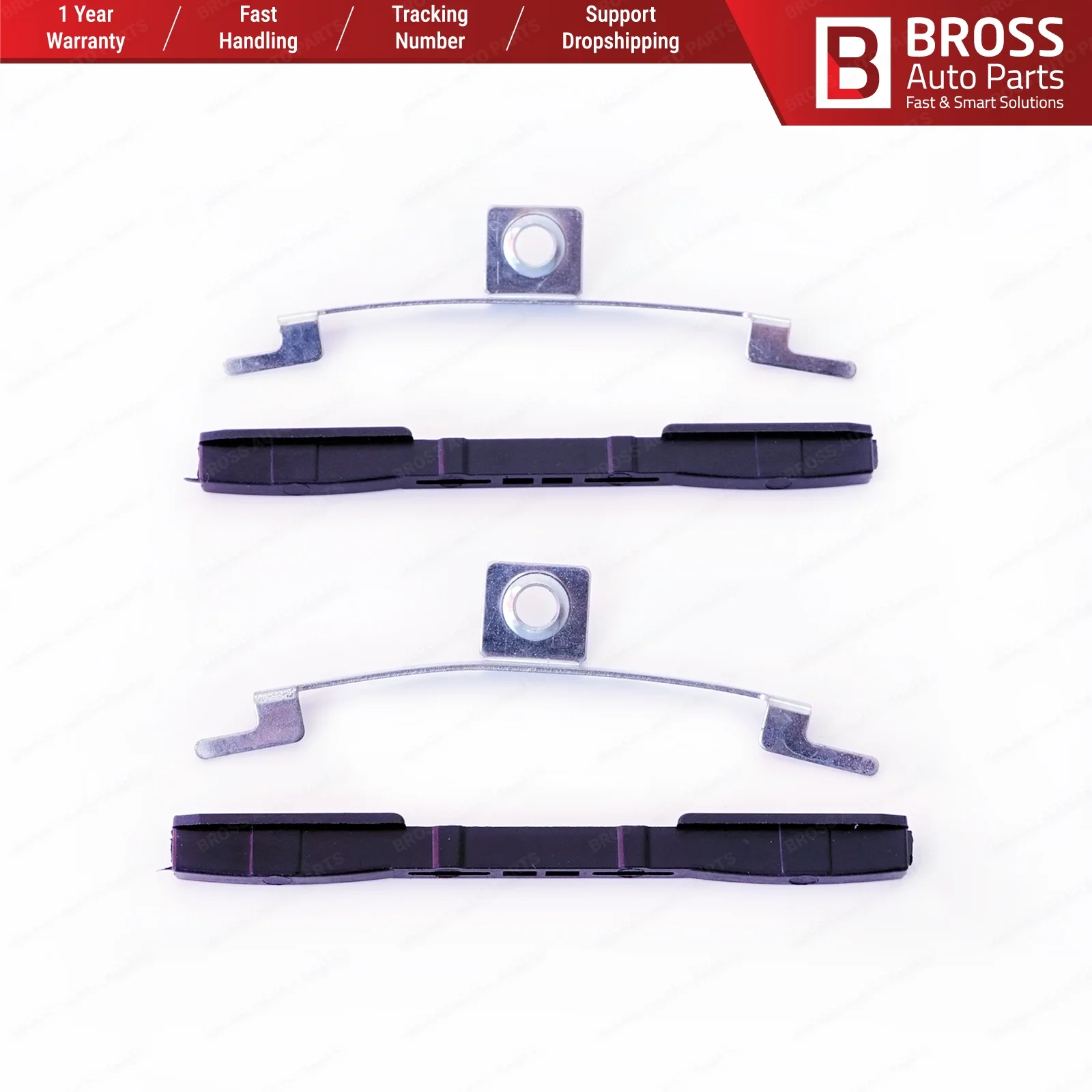Автомобильные запчасти Bross BSR36 2 комплекта козырек от солнца направляющие рейки