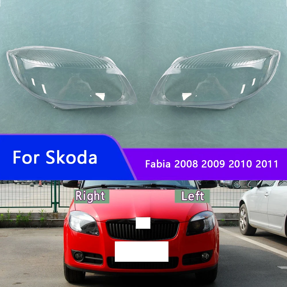 ForSkodaFabia2008200920102011HeadlightCoverHeadlampShell