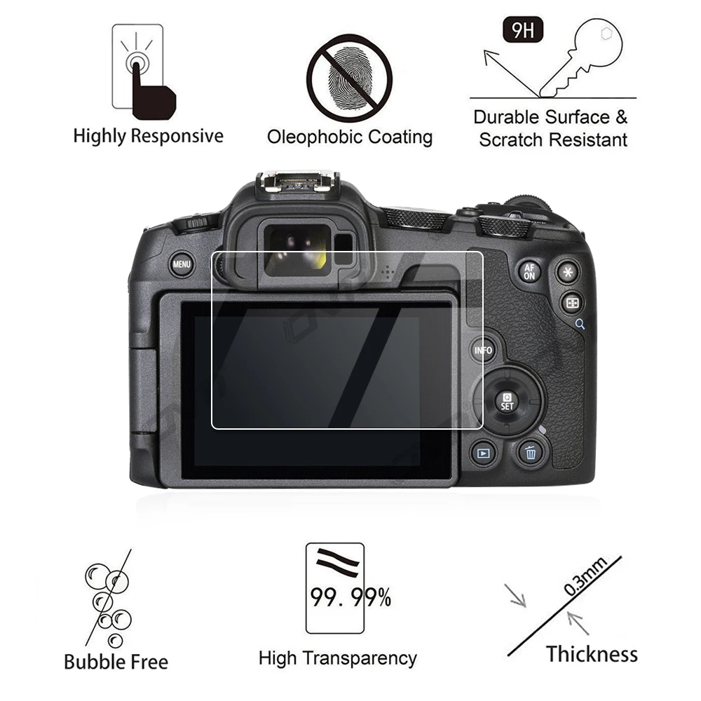 Brotect Pellicola Protettiva Per Canon EOS M6 Mark II – 2 Pezzi, Trasparente E Anti-impronta, Made In Germany