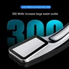 300-Hole Square Hand-Held Pressurized Shower Head Shower Nozzle Bath Shower Pressurized Shower Head Water-Saving Shower Head 2