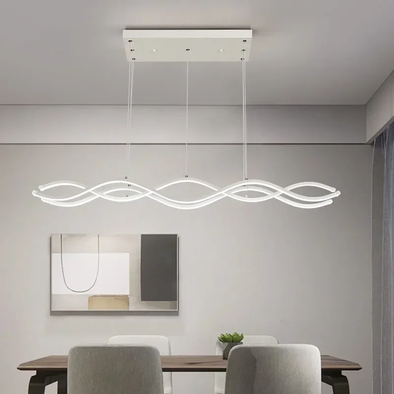 Nordic Style Minimalism Led Pendant Light for Living Dining Room Study Coffee Tables Kitchen Chandelier Home Decor Light Fixture 4