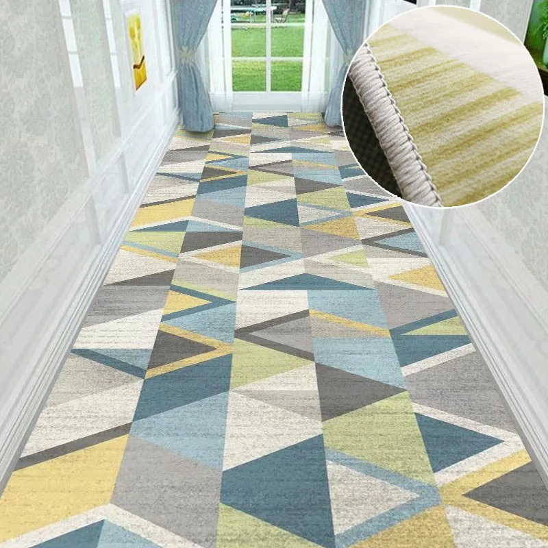 

Modern Corridor Carpet Hallway Longe Area Rugs Stairway Runners Decoration Home Non-slip Mat Porch Entry Doormat Customizable