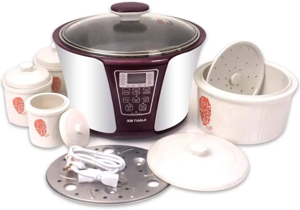 

4 Ceramic Pot Stew Pot DGD33-32EG 4-in-1 3.2L+2x0.65L+0.45L